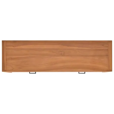 Meuble TV 140x40x45 cm Bois de teck