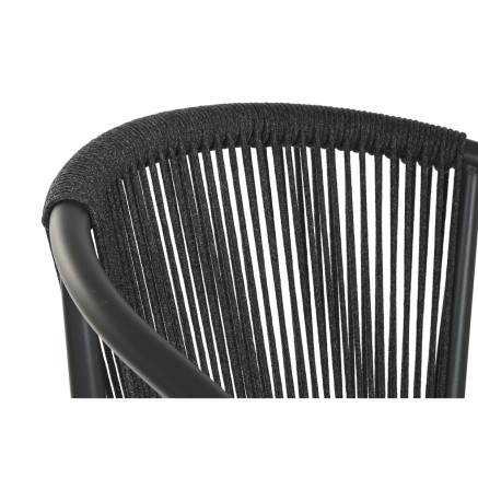 Stool Home ESPRIT Aluminium synthetic rattan 57 x 61 x 108 cm 2