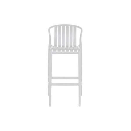 Table set with 2 chairs Home ESPRIT White Metal polypropylene 60 x 60