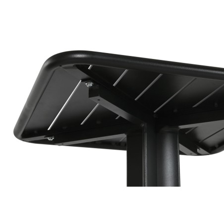 Ensemble Table + 2 Chaises Home ESPRIT Noir Métal polypropylène 60 x