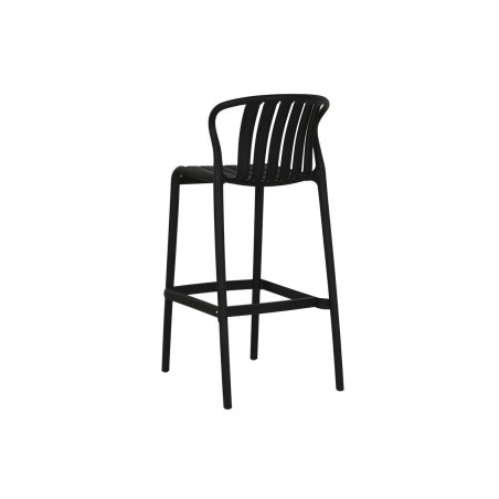 Conjunto de Mesa con 2 Sillas Home ESPRIT Negro Metal Polipropileno 60