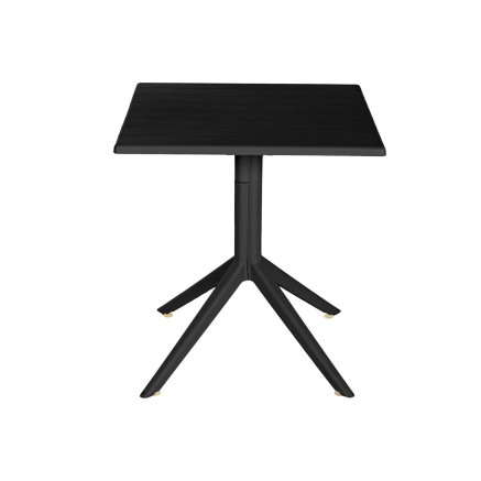Table de Salle à Manger Home ESPRIT Noir Métal polypropylène 70 x 7