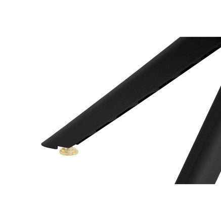 Mesa de Comedor Home ESPRIT Negro Metal Polipropileno 70 x 70 x 75 cm 2