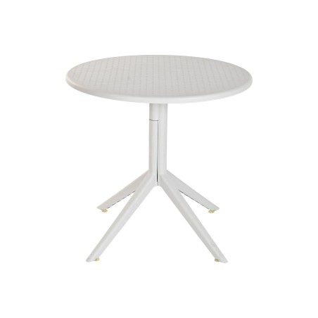 Table de Salle à Manger Home ESPRIT Gris Métal polypropylène 80 x 8