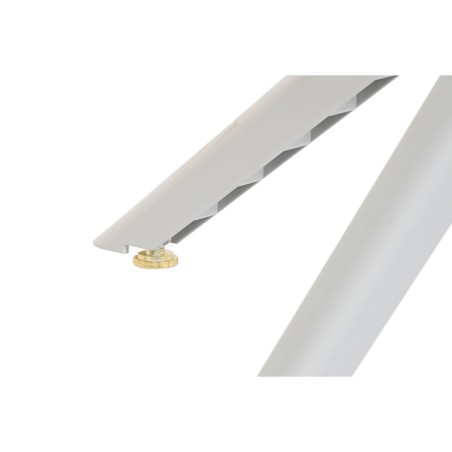 Tavolo da Pranzo Home ESPRIT Grigio Metallo polipropilene 80 x 80 x 75