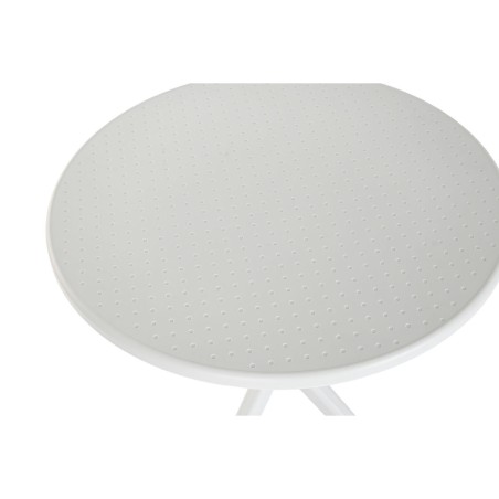 Table de Salle à Manger Home ESPRIT Gris Métal polypropylène 80 x 8