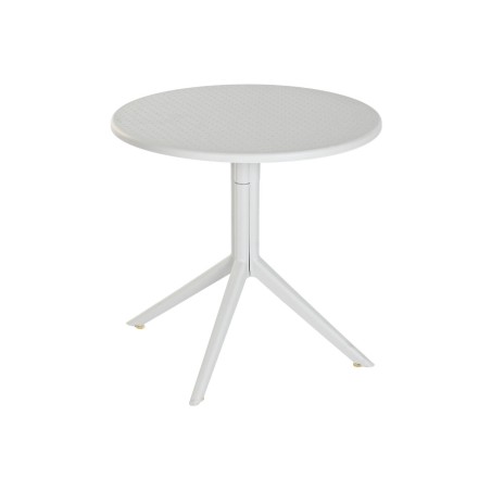 Table de Salle à Manger Home ESPRIT Gris Métal polypropylène 80 x 8