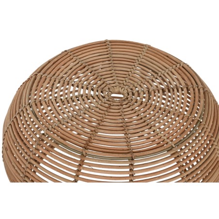 Juego de 2 mesas Home ESPRIT Natural 60 x 60 x 30 cm