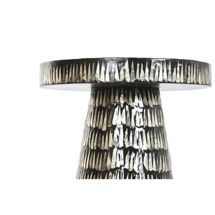 Side table Home ESPRIT Black Golden 40 x 40 x 48 cm 2