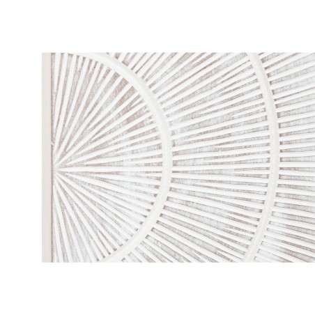 Kopfende des Betts Home ESPRIT Weiß 180 x 3,5 x 90 cm
