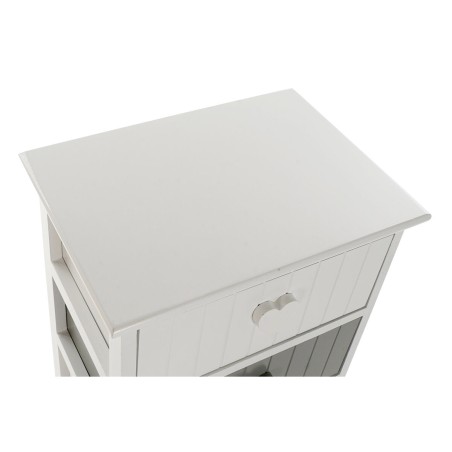 Caisson à Tiroirs Home ESPRIT Blanc Gris 40 x 29 x 90 cm
