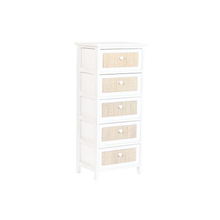 Schubladenschrank Home ESPRIT Weiß Cottage Decapé 40 x 29 x 90 cm