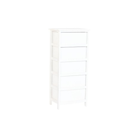Schubladenschrank Home ESPRIT Weiß Cottage Decapé 40 x 29 x 90 cm