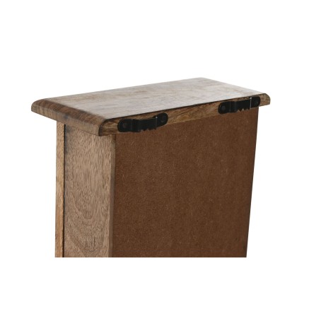 Armoire à clés Home ESPRIT Bleu Blanc Naturel 18 x 7,5 x 28 cm 2