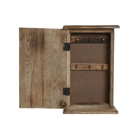 Armadietto portachiavi Home ESPRIT Azzurro Bianco Naturale 18 x 7,5 x