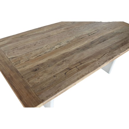 Esstisch Home ESPRIT Weiß natürlich Recyceltes Holz Mango-Holz 200 x