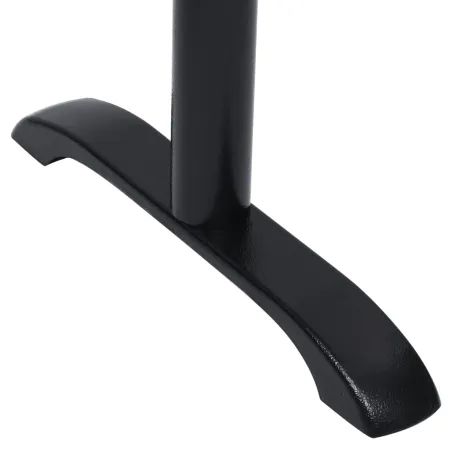 Pieds de table de bistro 2 pcs noir 61x8x72 cm fonte