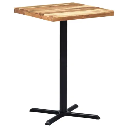 Pied de table de bistro Noir 76x76x107 cm Fonte 2
