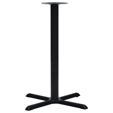 Pied de table de bistro Noir 76x76x107 cm Fonte
