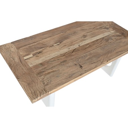 Tavolino da Caffè Home ESPRIT Bianco 120 x 60 x 45 cm 121 x 60,5 x 45