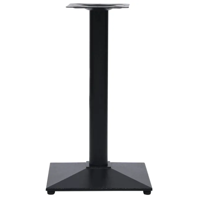 Pied de table de bistro noir 41x41x72 cm fonte
