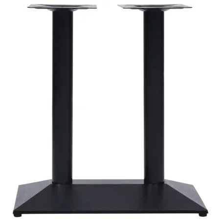 Pied de table de bistro noir 70x40x72 cm fonte