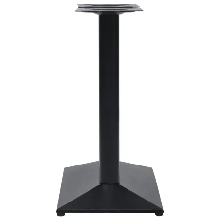 Pied de table de bistro noir 70x40x72 cm fonte