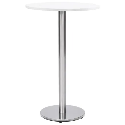 Pied de table de bistro Argenté Ø45x107 cm Acier inoxydable 2