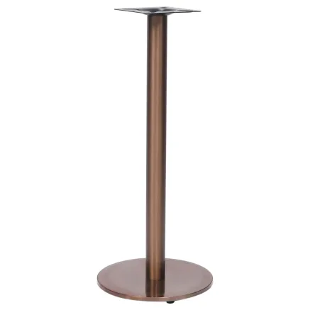 Pied de table de bistro Doré Ø45x107 cm Acier inoxydable