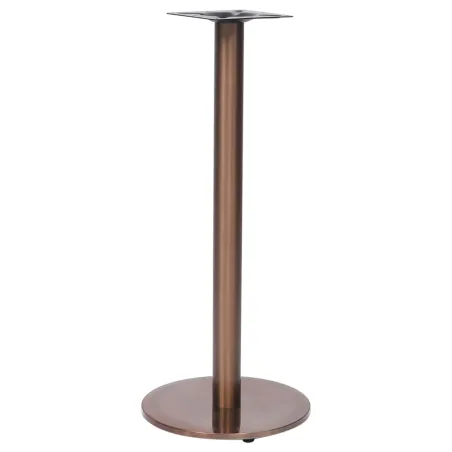 Pied de table de bistro Doré Ø45x107 cm Acier inoxydable