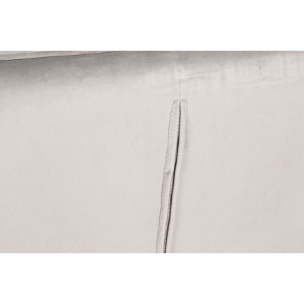 Poltrona Home ESPRIT Grigio Crema Dorato Argentato Poliestere Metallo 2