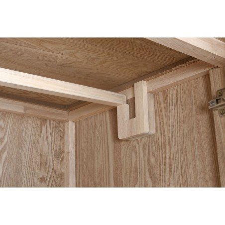 Armadio Home ESPRIT Naturale Abete Legno MDF 78 x 55 x 180 cm