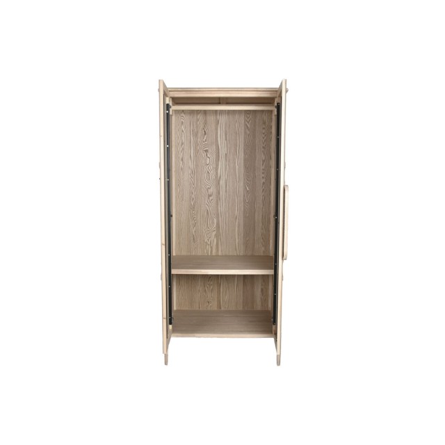 Armario Home ESPRIT Natural Abeto Madera MDF 78 x 55 x 180 cm