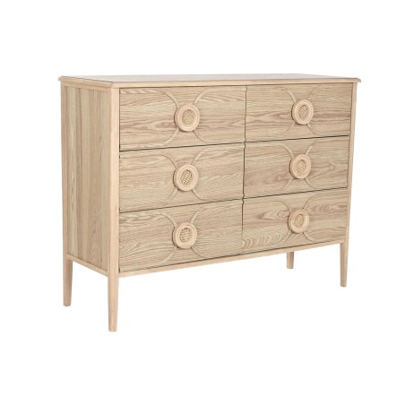Cómoda Home ESPRIT Natural Romántico 120 x 40 x 90 cm