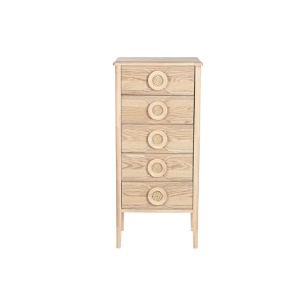 Chest of drawers Home ESPRIT Natural Romantic 46 x 35 x 100 cm 2