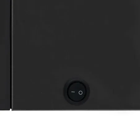 Armoire de salle de bain à miroir LED 89x14x62 cm