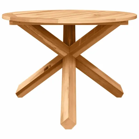 Ensemble de salle à manger pour jardin 3 pcs Marron