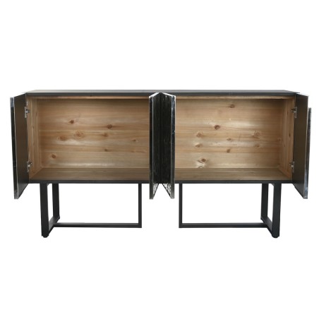 Anrichte Home ESPRIT Silberfarben Metall Stahl 151 x 41 x 80 cm