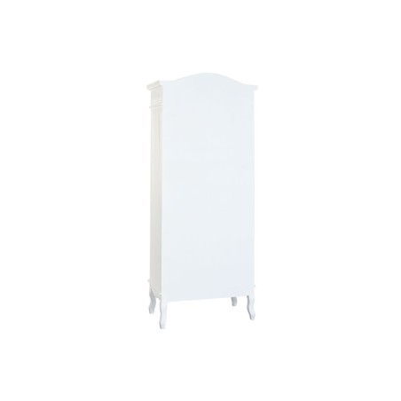 Stand Espositore Home ESPRIT Bianco Legno Cristallo 76 x 39 x 193 cm