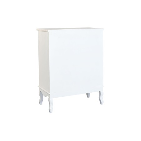 Cassettiera Home ESPRIT Bianco Beige Romantico 80 x 42 x 105 cm