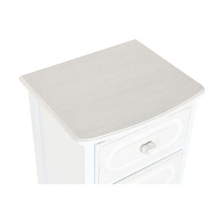 Schubladenschrank Home ESPRIT Weiß Romantisch 40 x 36 x 100 cm