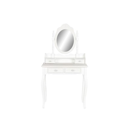 Dresser Home ESPRIT White ABS Mirror MDF Wood 75 x 42 x 140 cm 2