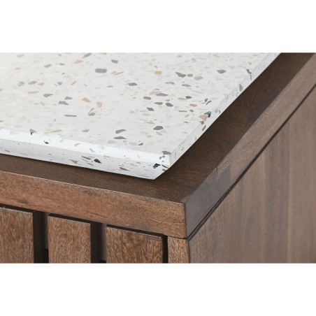 Aparador Home ESPRIT Acacia Terrazo 146 x 46 x 82 cm