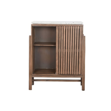 Aparador Home ESPRIT Acacia Terrazo 80 x 40 x 110 cm