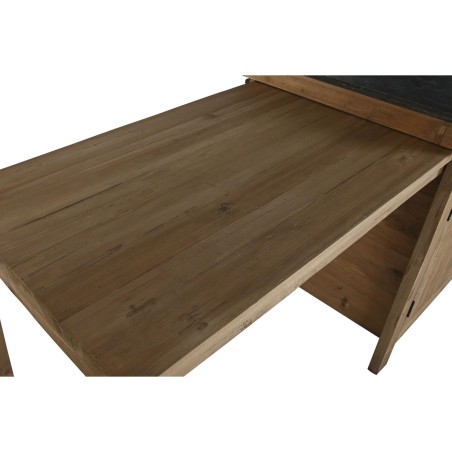 Mobile da cucina Home ESPRIT Nero Naturale 120 x 75 x 90 cm