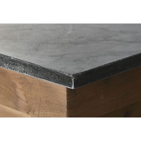 Mobile da cucina Home ESPRIT Nero Naturale 120 x 75 x 90 cm
