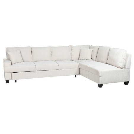 Canapé Convertible Home ESPRIT Beige Moderne 285 x 260 x 90 cm