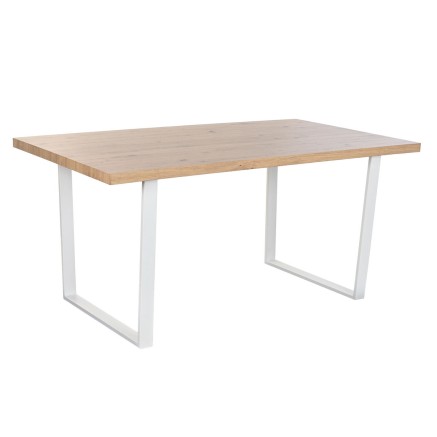 Esstisch Home ESPRIT Braun Schwarz Eisen Holz MDF 160 x 90 x 75 cm