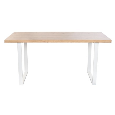 Esstisch Home ESPRIT Braun Schwarz Eisen Holz MDF 160 x 90 x 75 cm 2
