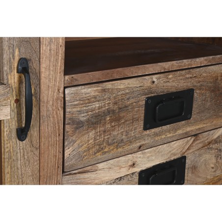 Stand Espositore Home ESPRIT Marrone Cristallo Legno di mango 165 x 45